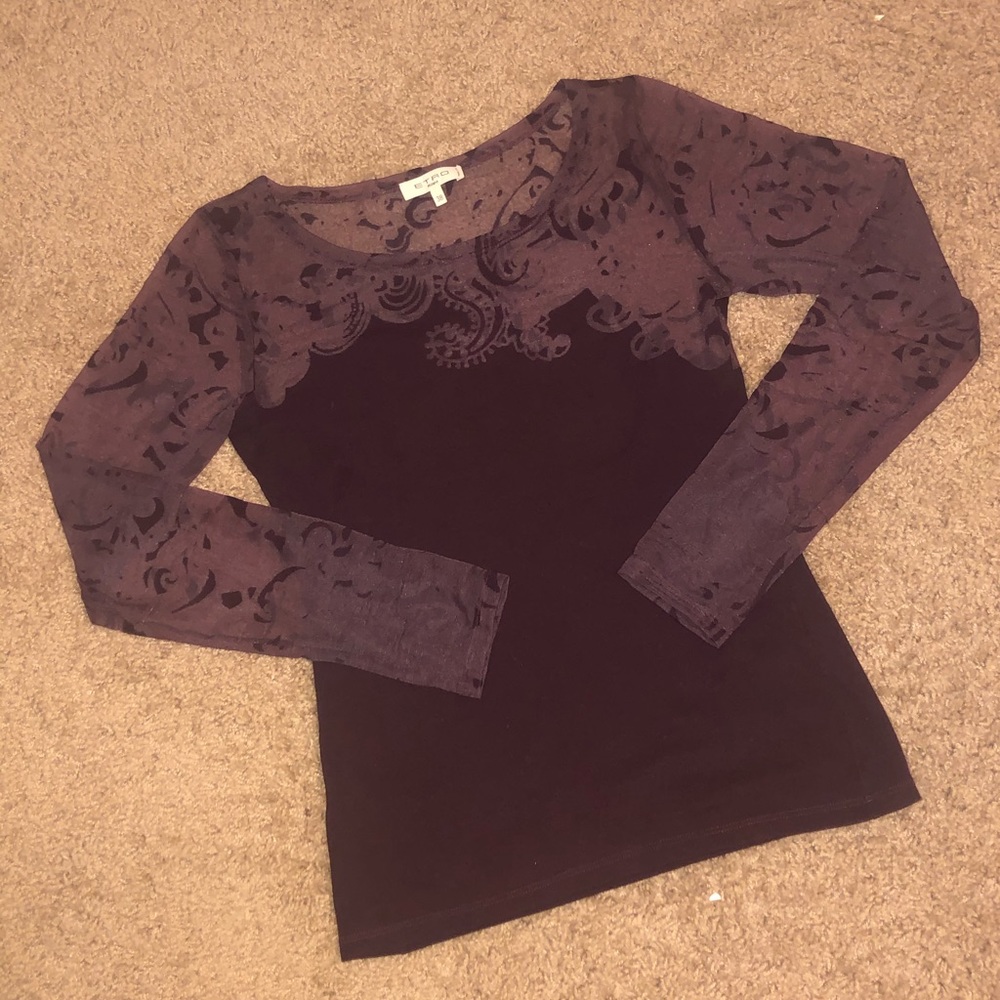 Authentic ETRO Tattoo Long Sleeve Tee